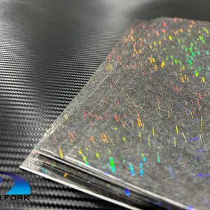 Holographic Air Carbon Guide Wrap Mesh