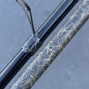 GOLD Holographic Air Carbon Guide Wrap Mesh