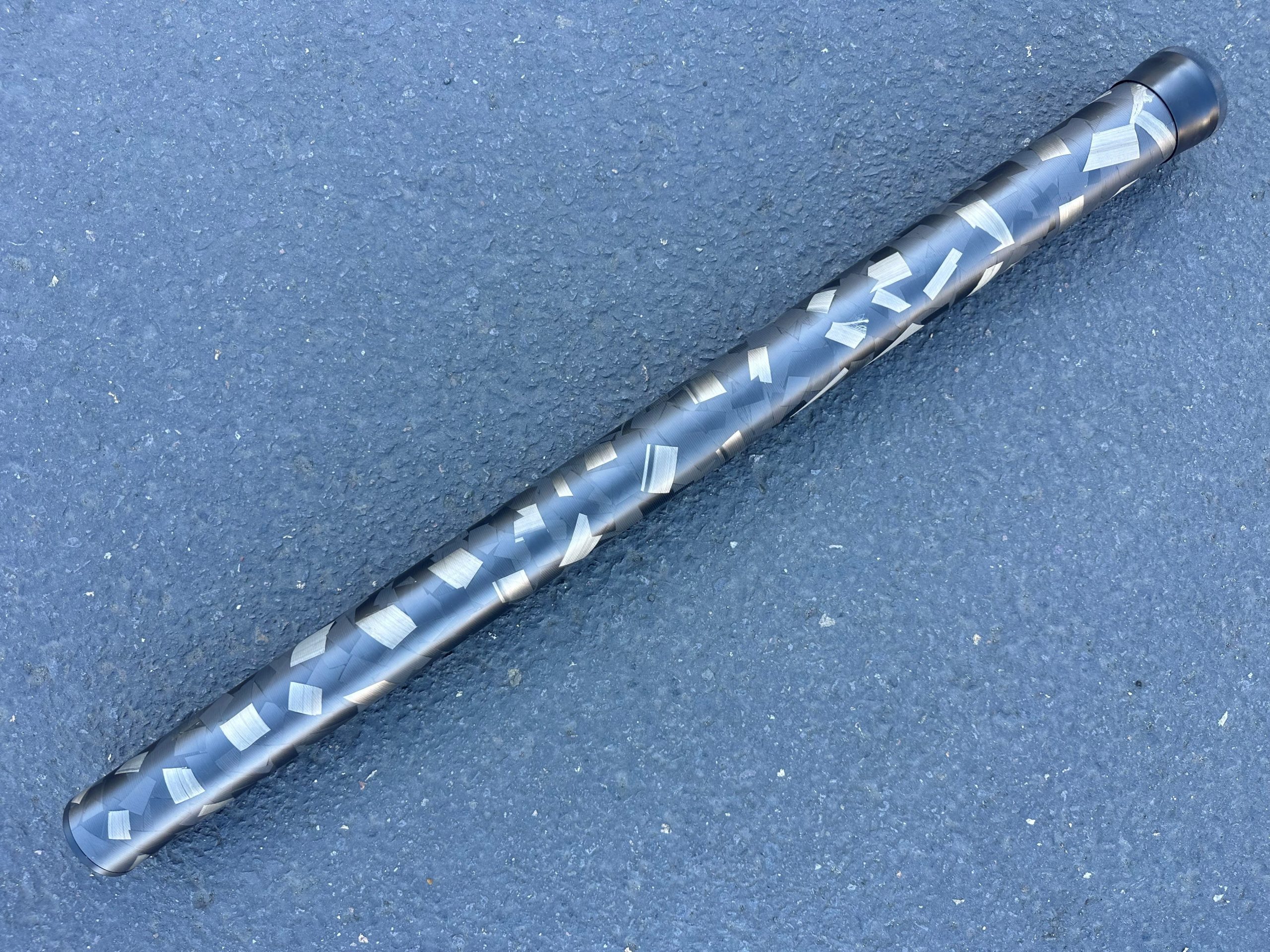 Limited Edition Gold Flake Carbon Fly Rod Tube/Travel Case